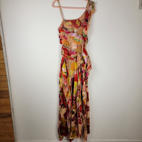 NWT Cult Gaia Whitney Silk Gown Large - Picture 7 of 12